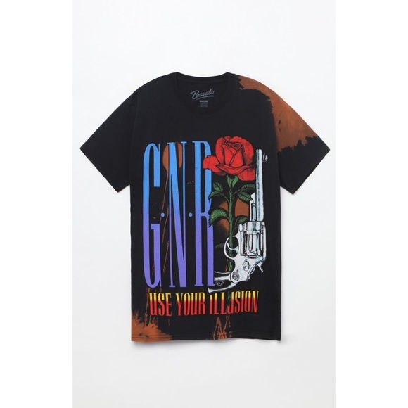 Bravado Tops - BRAVADO | Guns N’ Roses Use Your Illusion Graphic